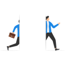 پیش‌نمایش فایل businessman-walk-through-the-paper-go-to-success-9091299 از پک مفهوم کسب و کار