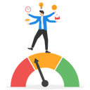 پیش‌نمایش فایل smart-businessman-on-high-performance-handle-multi-tasks-9091314 از پک مفهوم کسب و کار