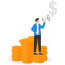 پیش‌نمایش فایل successful-businessman-advertise-on-saving-money-9091325 از پک مفهوم کسب و کار