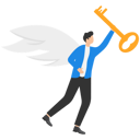 پیش‌نمایش فایل businessman-had-a-key-to-business-success-9058676 از پک مفهوم کسب و کار