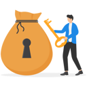 پیش‌نمایش فایل financial-key-success-9058673 از پک مفهوم کسب و کار