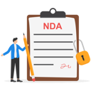 پیش‌نمایش فایل non-disclosure-agreement-contract-signing-9058807 از پک مفهوم کسب و کار