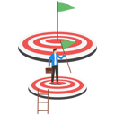 پیش‌نمایش فایل successful-businessman-climb-up-ladder-reaching-goal-and-looking-for-next-bigger-step-9058800 از پک مفهوم کسب و کار