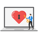 پیش‌نمایش فایل young-man-lock-online-dating-using-internet-and-social-media-9058790 از پک مفهوم کسب و کار