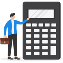 پیش‌نمایش فایل businessman-and-calculator-9041238 از پک کسب و کار