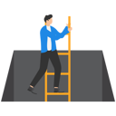 پیش‌نمایش فایل businessman-climbing-ladder-to-escape-from-problem-9041266 از پک کسب و کار