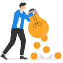 پیش‌نمایش فایل businessman-getting-money-idea-9041224 از پک کسب و کار