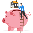 پیش‌نمایش فایل man-savings-funds-for-home-9041261 از پک کسب و کار