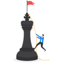 پیش‌نمایش فایل businessman-climbing-king-chess-on-rope-to-achieve-success-9041208 از پک کسب و کار