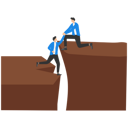 پیش‌نمایش فایل businessman-helping-each-other-to-top-9041145 از پک کسب و کار