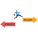 پیش‌نمایش فایل businessman-jump-off-from-stressed-arrow-to-relaxed-arrow-direction-9041141 از پک کسب و کار