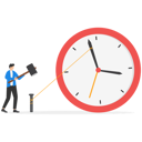 پیش‌نمایش فایل businessman-manage-to-push-back-minute-hand-to-turn-back-time-9041195 از پک کسب و کار