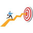 پیش‌نمایش فایل businessman-running-toward-to-target-9041112 از پک کسب و کار