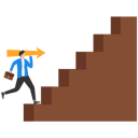 پیش‌نمایش فایل businessman-start-climbing-stair-for-success-9041143 از پک کسب و کار