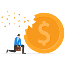 پیش‌نمایش فایل businessman-with-value-decrease-dissolve-dollar-money-coin-9176652 از پک کسب و کار