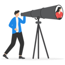 پیش‌نمایش فایل businessman-hr-look-through-binoculars-to-find-candidate-people-9184825 از پک کسب و کار