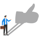 پیش‌نمایش فایل businessman-seeing-his-silhouette-as-a-thumbs-up-sign-9184816 از پک کسب و کار
