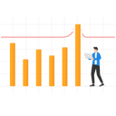 پیش‌نمایش فایل cheerful-businessman-seeing-bar-graph-breaking-through-record-line-9184945 از پک کسب و کار