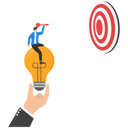 پیش‌نمایش فایل manager-hand-holding-light-bulb-to-support-businessman-throwing-dart-into-dartboard-9184938 از پک کسب و کار