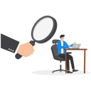 پیش‌نمایش فایل boss-is-watching-over-the-employee-9296068 از پک مفهوم کسب و کار
