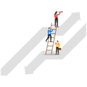 پیش‌نمایش فایل business-team-moving-up-to-growth-from-down-graph-9296127 از پک مفهوم کسب و کار