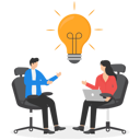 پیش‌نمایش فایل business-team-with-brainstorming-9296138 از پک مفهوم کسب و کار