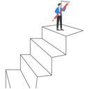 پیش‌نمایش فایل businessman-drawing-outline-of-steps-with-pencil-9295974 از پک مفهوم کسب و کار