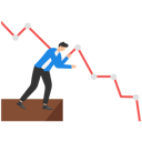 پیش‌نمایش فایل businessman-looking-at-falling-diagram-9296012 از پک مفهوم کسب و کار