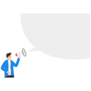 پیش‌نمایش فایل businessman-shouting-on-megaphone-9296132 از پک مفهوم کسب و کار