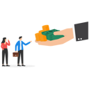 پیش‌نمایش فایل company-offer-salaries-to-employees-9295982 از پک مفهوم کسب و کار