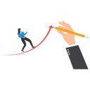 پیش‌نمایش فایل helps-businesswoman-executives-to-success-9296134 از پک مفهوم کسب و کار