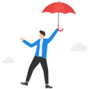 پیش‌نمایش فایل man-flying-in-the-sky-above-the-city-with-a-red-umbrella-in-his-hand-9296072 از پک مفهوم کسب و کار