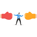 پیش‌نمایش فایل man-stops-conflict-or-stops-fighting-9296009 از پک مفهوم کسب و کار