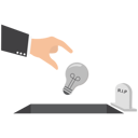 پیش‌نمایش فایل hand-throwing-idea-in-a-tomb-9295459 از پک مفهوم کسب و کار