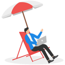 پیش‌نمایش فایل man-in-suit-working-on-laptop-at-the-beach-9295021 از پک مفهوم کسب و کار