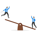 پیش‌نمایش فایل two-businessmen-on-a-swing-9295462 از پک مفهوم کسب و کار