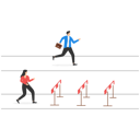 پیش‌نمایش فایل women-jumping-over-barriers-during-competition-with-men-9294888 از پک مفهوم کسب و کار