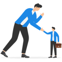 پیش‌نمایش فایل big-business-bending-down-to-shake-hand-with-small-business-9365169 از پک کسب و کار