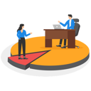 پیش‌نمایش فایل boss-vs-employee-9365038 از پک کسب و کار