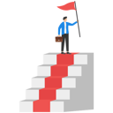 پیش‌نمایش فایل businessman-on-the-top-of-stairs-9364849 از پک کسب و کار