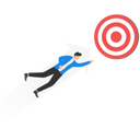پیش‌نمایش فایل businessman-reaching-towards-target-9365178 از پک کسب و کار