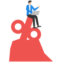 پیش‌نمایش فایل businessman-working-on-percentage-9364995 از پک کسب و کار