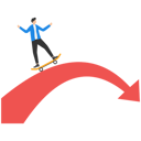 پیش‌نمایش فایل business-executive-riding-on-surfboard-9528006 از پک کسب و کار