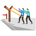 پیش‌نمایش فایل businessman-aiming-for-business-goal-9527944 از پک کسب و کار