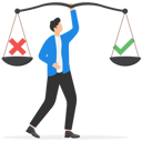 پیش‌نمایش فایل businessman-confused-between-decision-9527942 از پک کسب و کار