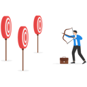 پیش‌نمایش فایل businessman-confused-by-multiple-target-9528016 از پک کسب و کار