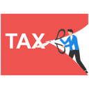 پیش‌نمایش فایل businessman-cutting-a-tax-9528021 از پک کسب و کار