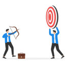 پیش‌نمایش فایل business-people-and-goal-achievement-for-success-9522313 از پک کسب و کار
