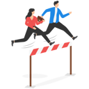 پیش‌نمایش فایل business-people-running-and-jumping-9522326 از پک کسب و کار