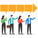 پیش‌نمایش فایل business-team-talking-to-success-9522340 از پک کسب و کار